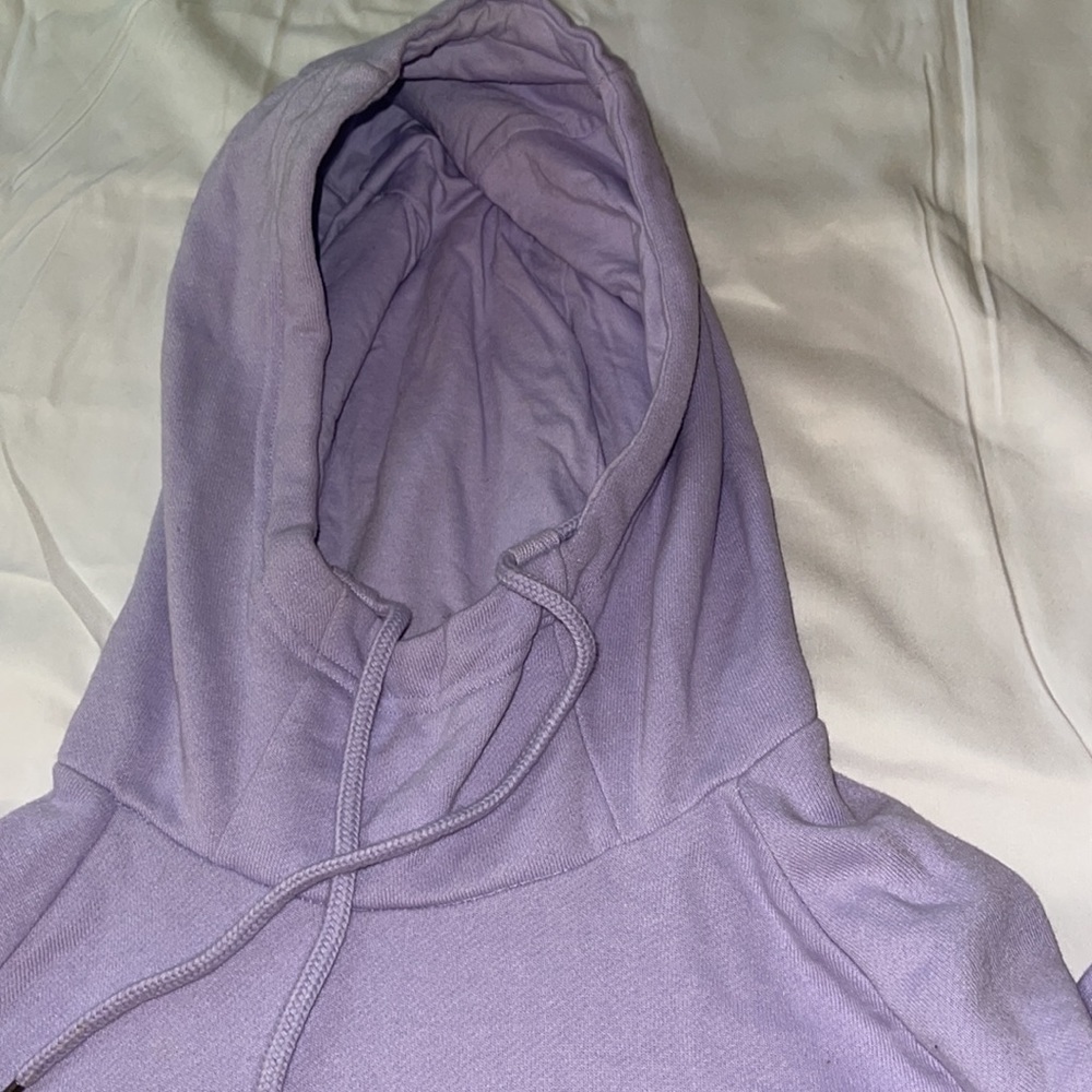 Express Purple Hoodie Large